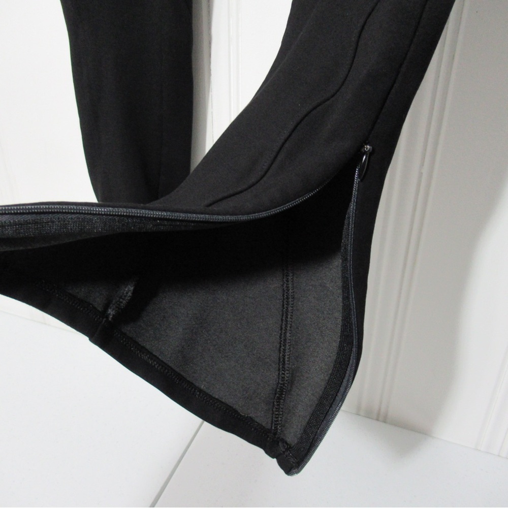 Free People Movement Black Next Level Zip-Cuff Ponte Leggings Size Small - Picture 6 of 17